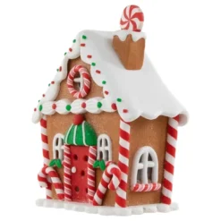 Northlight 5.25" LED Lighted Gingerbread Candy House Christmas Decoration -Northlight Store GUEST 007a0949 407f 4d75 b7e7 8e561a273acd