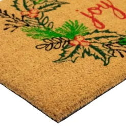 Northlight Natural Coir "Joy" Wreath Christmas Doormat 18" X 30" 10 Northlight Natural Coir "Joy" Wreath Christmas Doormat 18" X 30" -Northlight Store GUEST 0394123a b0f5 407d 8790 1497ab2e97f0