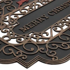 Northlight Black And Copper Reindeer "Merry Christmas" Doormat 18" X 30" -Northlight Store GUEST 0aeef447 9e4f 4e15 bc5a 0020abe49db1