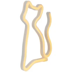 Northlight 9" White Cat LED Neon Style Sign -Northlight Store GUEST 0da69052 e3fc 4dd7 99c1 519697407c59