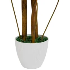 Northlight Real Touch™ Artificial Monstera Artificial Plant In A White Textured Pot - 4.25' -Northlight Store GUEST 0e0ec5d1 d637 44e2 bd1e d33de88cfd22