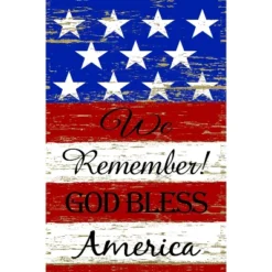 Northlight We Remember! Patriotic American Outdoor House Flag 40" X 28" -Northlight Store GUEST 0e8cc93f aa56 439c bbad 7d9e911dc845 1