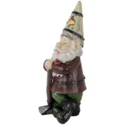 Northlight 15.25" Gnome With Butterfly And Ladybug Outdoor Garden Statue -Northlight Store GUEST 1031e93d 741b 44e2 a3f0 6532770dfa77