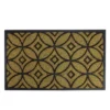Northlight Brown And Black Geometric Doormat 30" X 18" -Northlight Store GUEST 12fd6b97 2f11 40ff 8aac 69b83d1b3599
