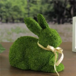 Northlight 11" Moss Sitting Bunny Rabbit Spring Easter Figure - Green/Tan -Northlight Store GUEST 1373d657 7eca 4fa2 a863 2b05e130bfe0