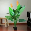 Northlight 50" Green And Orange Artificial Bird Of Paradise Plant In A Black Pot -Northlight Store GUEST 1419df53 d6e5 42c3 8664 e8f57cf5bfc3