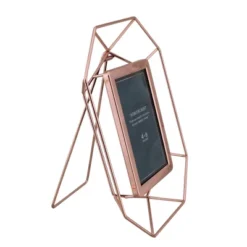 Northlight 11" Contemporary Hexagonal 4" X 6" Photo Picture Frame - Rose Gold -Northlight Store GUEST 149fe1ad 78cc 42c3 a90e f6d3512a2e09