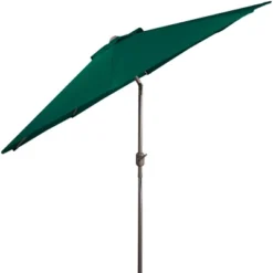 Northlight 9ft Outdoor Patio Market Umbrella With Hand Crank And Tilt, Hunter Green -Northlight Store GUEST 15a65ad1 58f1 4b8b abc2 e8ee276ba7c2