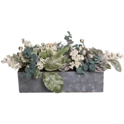 Northlight 10.25" Neutral Colored Pumpkin And Leaves Fall Harvest Floral Arrangement -Northlight Store GUEST 17496215 d193 4ce0 a220 a25116383ddf