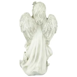Northlight 17" Peaceful Angel Holding A Rose Outdoor Garden Statue -Northlight Store GUEST 1bd208a7 2be6 440f 8b46 d35540d606ac
