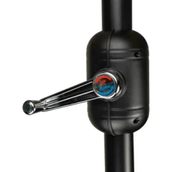 Northlight 15' Outdoor Patio Market Umbrella With Hand Crank, Black -Northlight Store GUEST 1c3c7100 9690 4d86 a092 11db5749e252