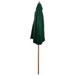 Northlight 8.5ft Outdoor Patio Market Umbrella With Wooden Pole, Green -Northlight Store GUEST 1e97eaf7 0fcd 43fe b53d 4fb5aff26776