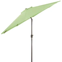 Northlight 9ft Outdoor Patio Market Umbrella With Hand Crank And Tilt, Sage Green -Northlight Store GUEST 20fcdec1 7a44 4770 87b8 dedebe66e606