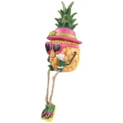Northlight 6.25" Tropical Girl Pineapple With Cocktail Outdoor Garden Statue -Northlight Store GUEST 2192c696 3d49 4909 9e1e cc4f2b133b9e