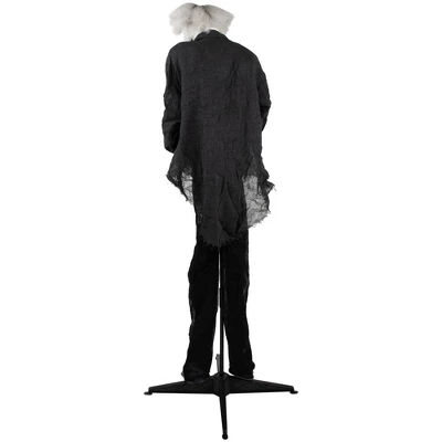 Northlight 5.5' LED Lighted Animated Butler With Sound Halloween Decoration 5 Northlight 5.5' LED Lighted Animated Butler With Sound Halloween Decoration - Image 3