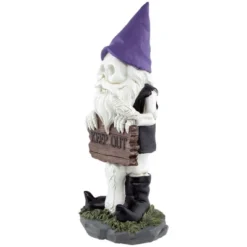 Northlight 11.75" Gnome Skeleton "Keep Out" Halloween Decoration -Northlight Store GUEST 23a09fc2 6dda 4f29 bc9d fc5590eff74f