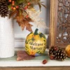 Northlight 7" Orange "Welcome Harvest" Pumpkin Fall Tabletop Decoration 2 Northlight 7" Orange "Welcome Harvest" Pumpkin Fall Tabletop Decoration -Northlight Store GUEST 2536e39e d134 4951 afff bfbb3423c5f2