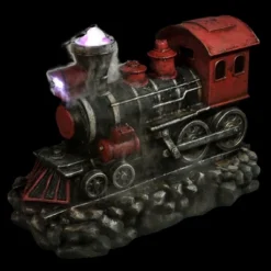 Northlight 38" Prelit LED Vintage Locomotive Train Outdoor Patio Garden Water Fountain - Red/Black -Northlight Store GUEST 25cc4c0e ead3 4869 9d47 3e5756f19f4c