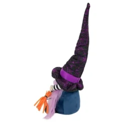 Northlight 14" Black And Purple Witch Gnome With Broom Indoor Halloween Figure -Northlight Store GUEST 27bec00b 141d 43ac bd5c 9eb6bc1c62ca