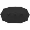 Northlight 15' Outdoor Patio Market Umbrella With Hand Crank, Black -Northlight Store GUEST 2a7fc6c1 32f3 4f57 847d e9ad97a0b6b1