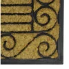 Northlight Natural Coir Stripes And Scrolls Outdoor Doormat 18" X 30" -Northlight Store GUEST 2b10e819 c859 451e bbaa 64a9b10a32cf