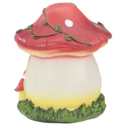 Northlight 6.25" Red Mushroom House Outdoor Garden Statue -Northlight Store GUEST 340d9d6d 31d8 452f 89a1 1e61b7bee792