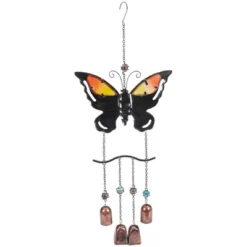 Northlight 24" Purple And Bronze Butterfly Outdoor Garden Windchime -Northlight Store GUEST 364efb19 29cc 4b5e ae74 a2d078490f47