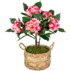 Northlight 25.75" Hydrangea Flower Artificial Potted Plant - Pink/Green -Northlight Store GUEST 3997ae25 de29 4613 bdbe 008a90cfd4ab