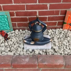 Northlight 12" Yoga Frog In Prayer Position Outdoor Garden Statue -Northlight Store GUEST 41731c7c 0f9f 4723 b7e2 fbb74f95dace