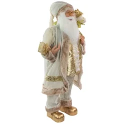 Northlight 36" Winter White And Ivory Santa Claus With Gift Bag Christmas Figure -Northlight Store GUEST 425904bf f719 4dca 9021 902687383595