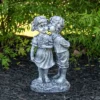 Northlight 12.5" Peck On The Cheek Outdoor Garden Statue -Northlight Store GUEST 425a8a4c e674 4d08 b129 41134c367630