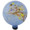 Northlight 10" Blue Hand Painted Feather Design Outdoor Garden Gazing Ball -Northlight Store GUEST 48151164 d085 43c2 8b56 a5fd36ff5229