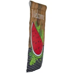 Northlight Welcome Watermelon Slice Spring Outdoor Garden Flag 12.5" X 18" 7 Northlight Welcome Watermelon Slice Spring Outdoor Garden Flag 12.5" X 18" -Northlight Store GUEST 4ad76bc3 0a63 4c6f 9c77 dd0eca61b32c