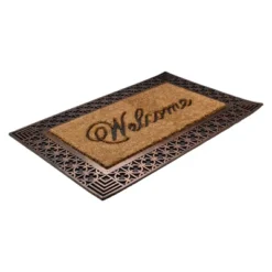 Northlight Gold And Natural Coir Rectangular "Welcome" Doormat 23" X 35" -Northlight Store GUEST 4bbe925c fb90 4f83 8db5 11a839a3ac16