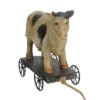 Northlight 10.25" Black And White Wood Textured Cow On Cart Outdoor Garden Statue 1 Northlight 10.25" Black And White Wood Textured Cow On Cart Outdoor Garden Statue -Northlight Store GUEST 51dd0dd5 c0cb 417c 8b16 f400e8f465d0