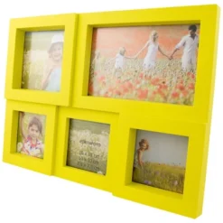 Northlight Yellow Multi-Sized Puzzled Collage Picture Frame -Northlight Store GUEST 5474b814 e7b0 4a2d a968 77487d0b6729