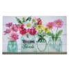 Northlight Welcome Friends Spring Bouquet Doormat 18" X 30" -Northlight Store GUEST 56db634f 466c 4524 958b 6515129f0c5b