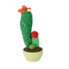 Northlight 12" Mixed Plush Cactus Artificial Potted Plant Decoration - Green