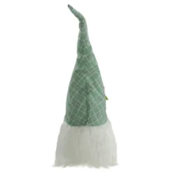 Northlight 20" Green And White Plaid Spring And Easter Gnome Head Table Top Decor -Northlight Store GUEST 5c5591b9 4f5b 41d0 81e2 2e6f8e225ad2