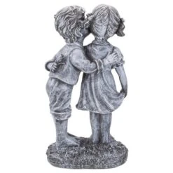 Northlight 12.5" Peck On The Cheek Outdoor Garden Statue -Northlight Store GUEST 5f8b9647 52ea 4ae5 80b8 7fb016d9bbab