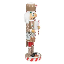 Northlight 14" Beige And Red Gingerbread Chef Christmas Nutcracker -Northlight Store GUEST 6045ec7e 2d20 47d6 a3a1 3354fe8a309c