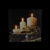 Northlight 12" LED Lighted Candles With Ribbon On A Platter Canvas Wall Art 2 Northlight 12" LED Lighted Candles With Ribbon On A Platter Canvas Wall Art -Northlight Store GUEST 62899c85 9575 45e5 b2ed 1c567f413b3a