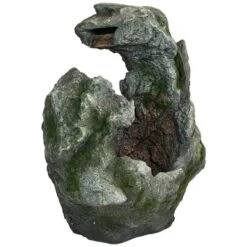 Northlight 32" Lighted Rock Waterfall Outdoor Garden Water Fountain -Northlight Store GUEST 65daca7d 5690 467f 858a 8ac959180a23