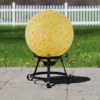 Northlight 10" Orange And Yellow Speckled Glass Outdoor Garden Gazing Ball -Northlight Store GUEST 69d91593 a4ce 4a9f 8f57 c6d4960a0d1e