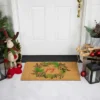 Northlight Natural Coir "Joy" Wreath Christmas Doormat 18" X 30" -Northlight Store GUEST 6a180fe6 c878 4478 8c48 1d8041be3c83