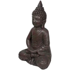 Northlight 17.5" Dark Brown Meditating Buddha Outdoor Garden Statue -Northlight Store GUEST 70c87aa0 86fd 458c 973d f6a251aa37dc