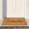 Northlight Natural Coir "Smile" Outdoor Rectangular Doormat 18" X 30" 1 Northlight Natural Coir "Smile" Outdoor Rectangular Doormat 18" X 30" -Northlight Store GUEST 726fa090 5562 440d 8a67 46b593b748b8