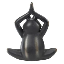 Northlight 12" Yoga Frog In Prayer Position Outdoor Garden Statue -Northlight Store GUEST 77ad8194 f875 4293 90f1 e54e46005b7d
