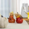 Northlight Set Of 2 Scarecrow On A Pumpkin Thanksgiving Table Figures -Northlight Store GUEST 7f19afec 6dbc 4ec3 bc87 6de6b087ac9b