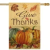 Northlight Give Thanks Autumn Harvest Outdoor House Flag 28" X 40" -Northlight Store GUEST 867218b8 5e42 4457 ad2b af4cb70bb9dd
